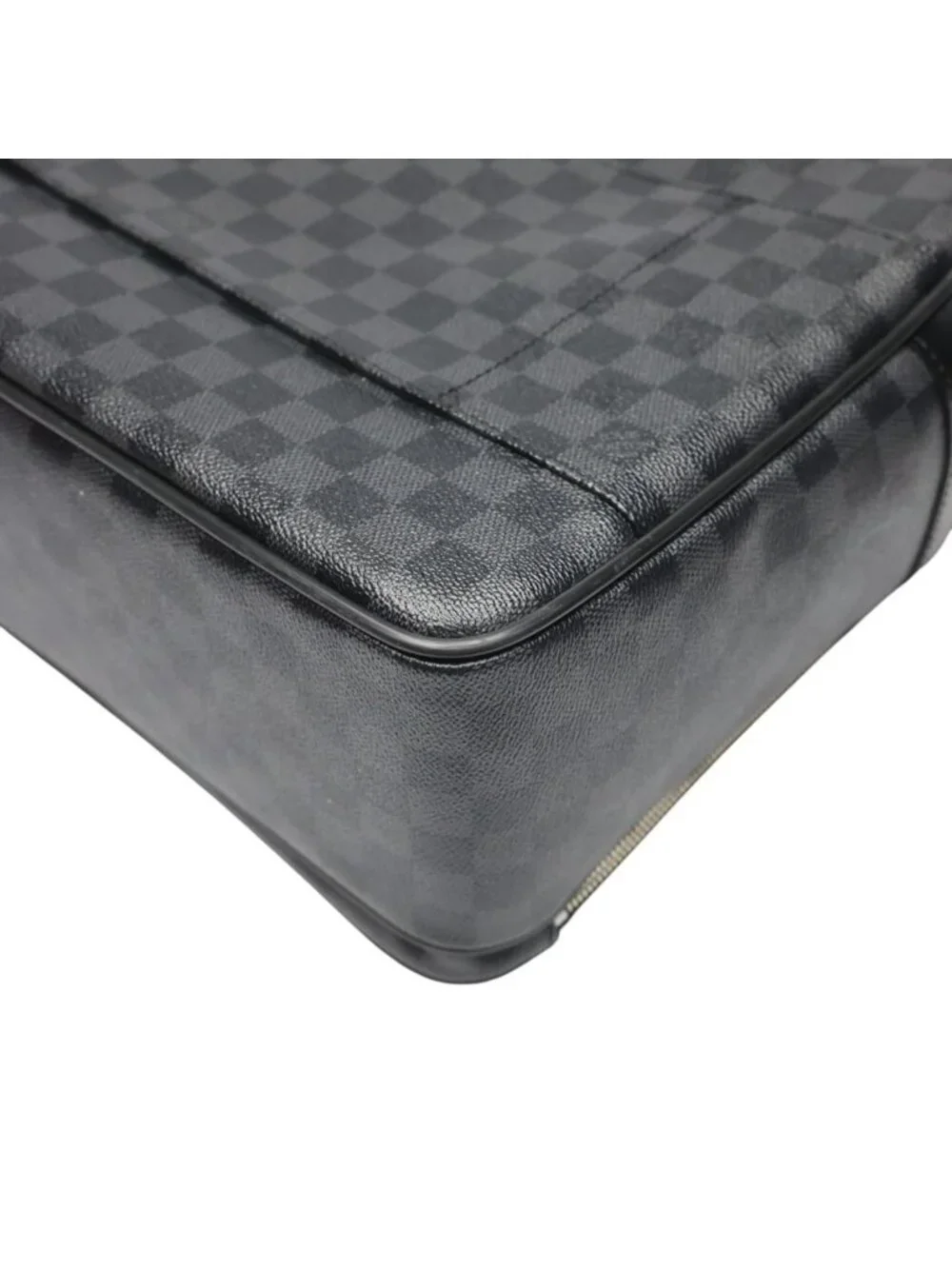 Louis Vuitton Damier Graphite Business Icare Shoulder Bag Gray